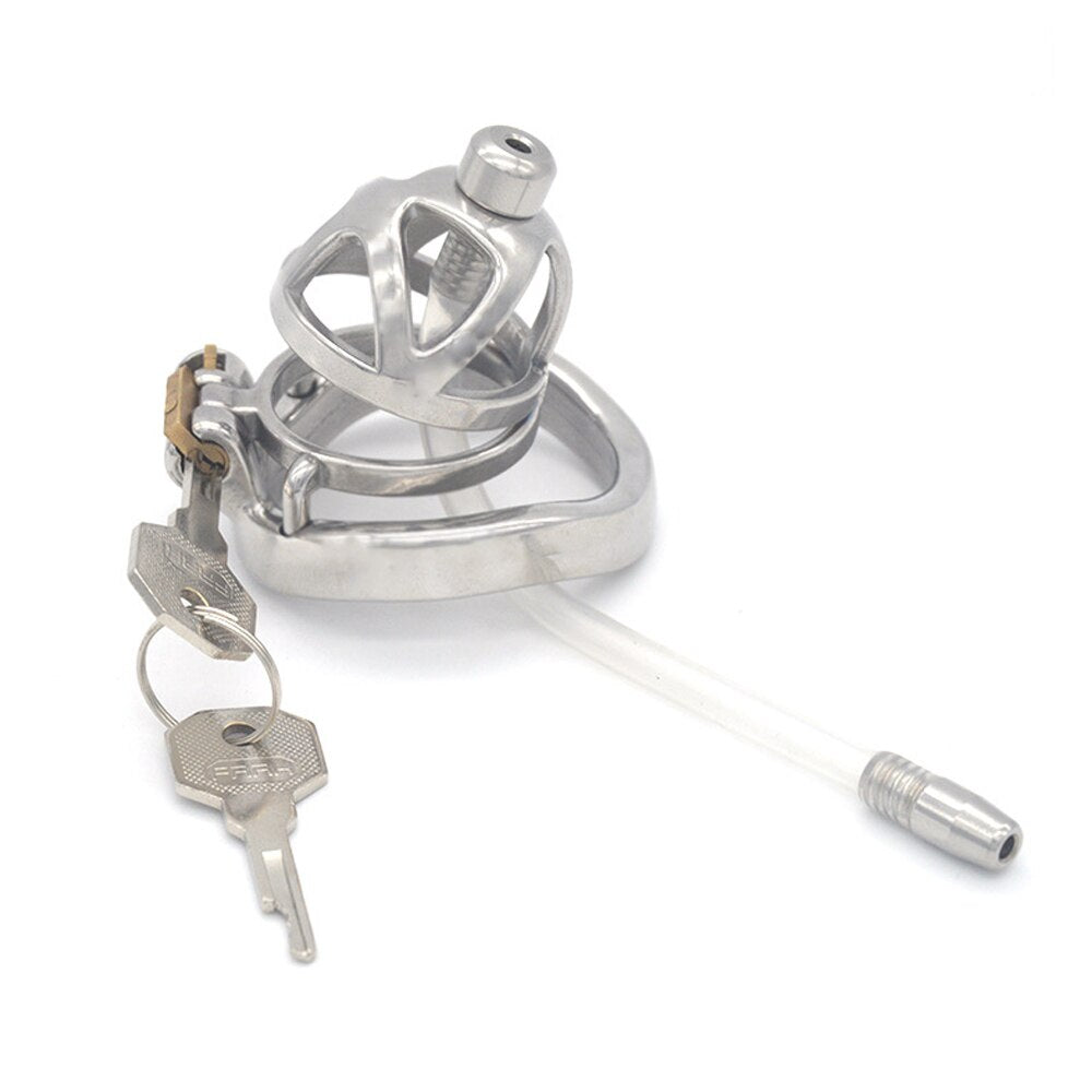 Urethral Plug Catheter Metal Small Cock Cage