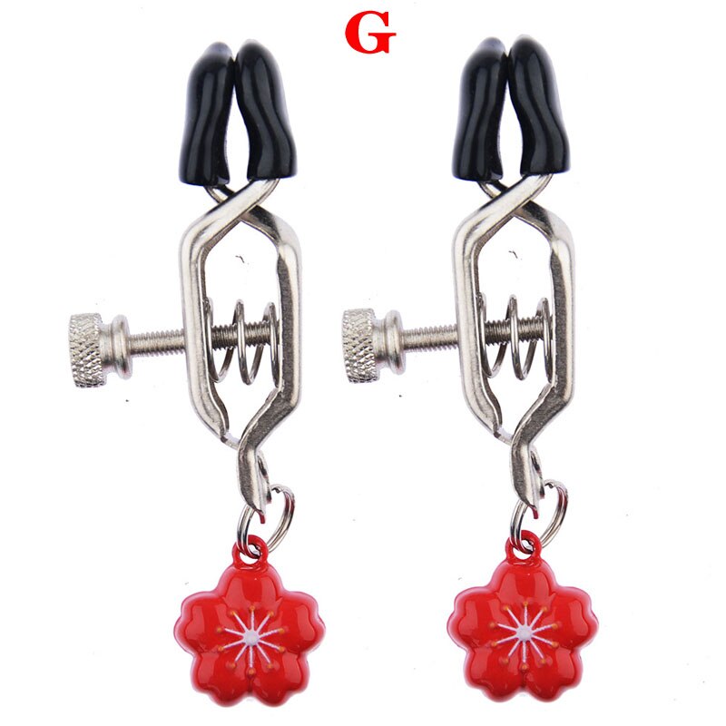 Bells Pendant Erotic Nipple Clamps