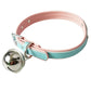 BDSM Metal Bell Collar With Chain