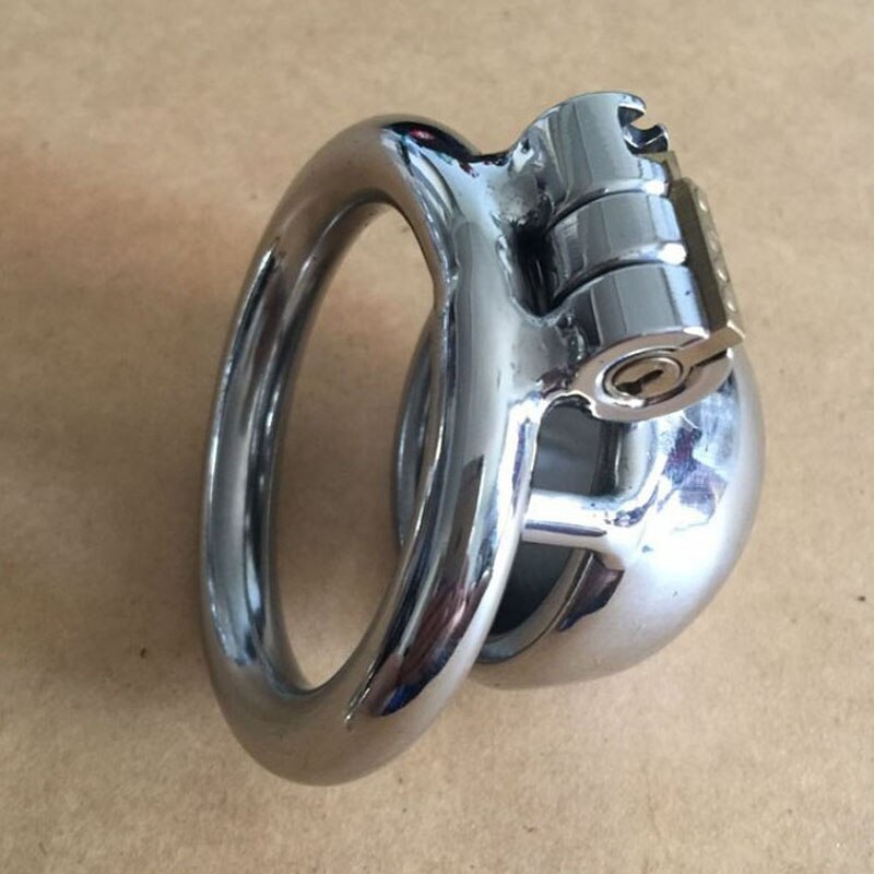 Super Short Stainless Steel Chastity Cages