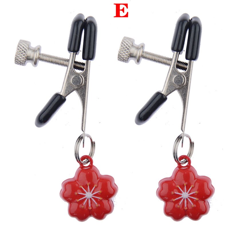 Bells Pendant Erotic Nipple Clamps