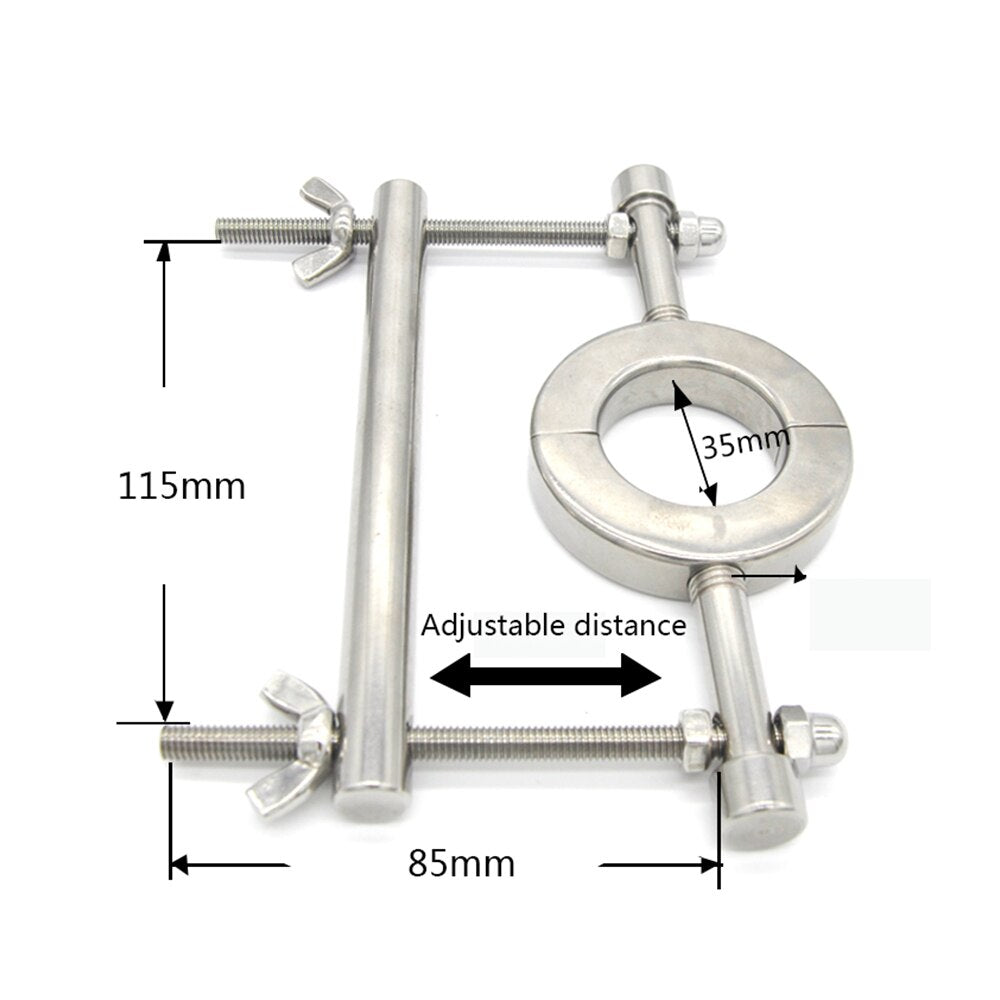 Separate Weight Ball Scrotum Lock