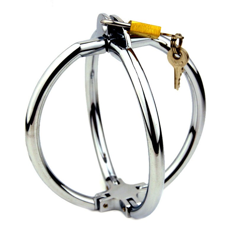 BDSM Bondage Cross Metal Handcuffs