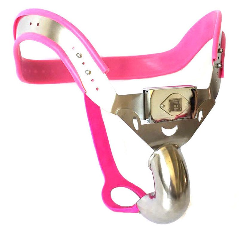 BDSM Chastity Belt Male Lock Pants