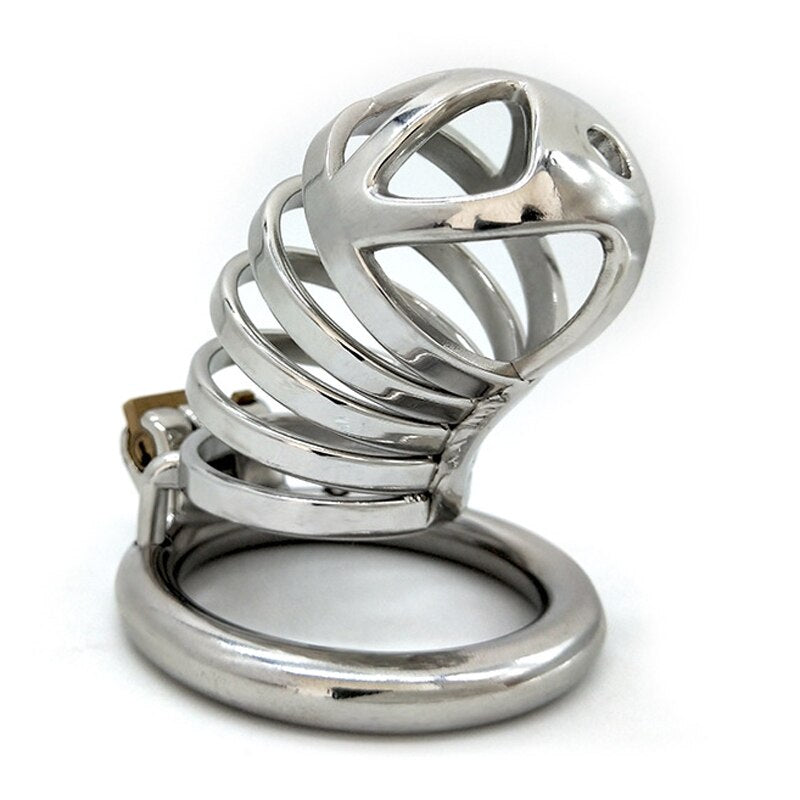 Metal Penis Ring Bondage Cock Cage