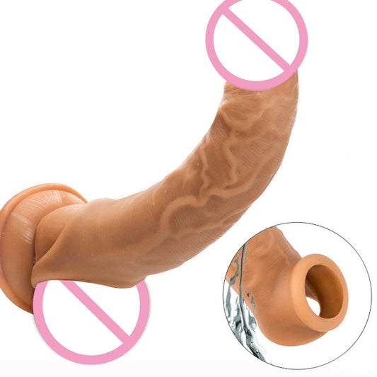 Slave Sleeve Reusable Condoms Dildo