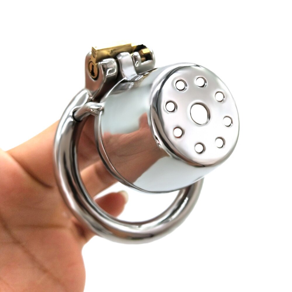 Lid Shower Chastity Cage Steel Chastity Cage