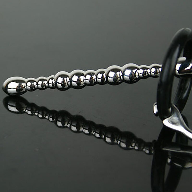 Stainless Steel Beads Penis Plug