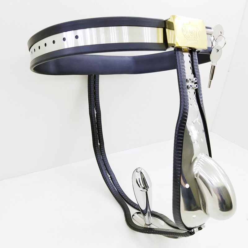 Male Chastity Belt Pants With Anal Plug GXLOCK Store Male Chastity Belt Pants With Anal Plug GXLOCK Store