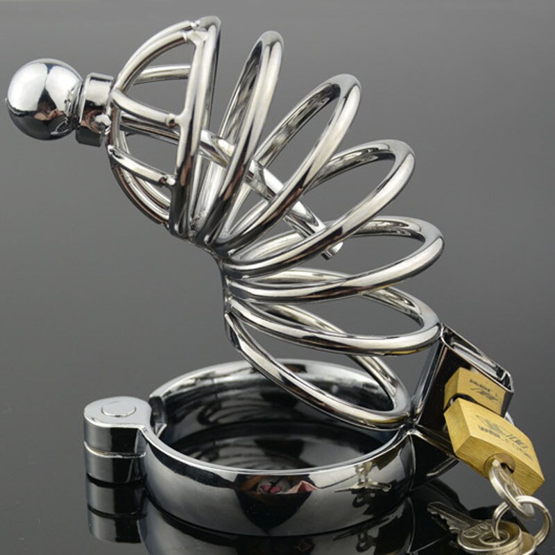 BDSM Torture Lock Metal Chastity Cage