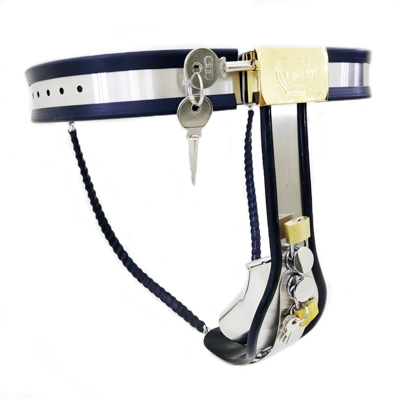 BDSM Male Chastity Belt Penis Lock