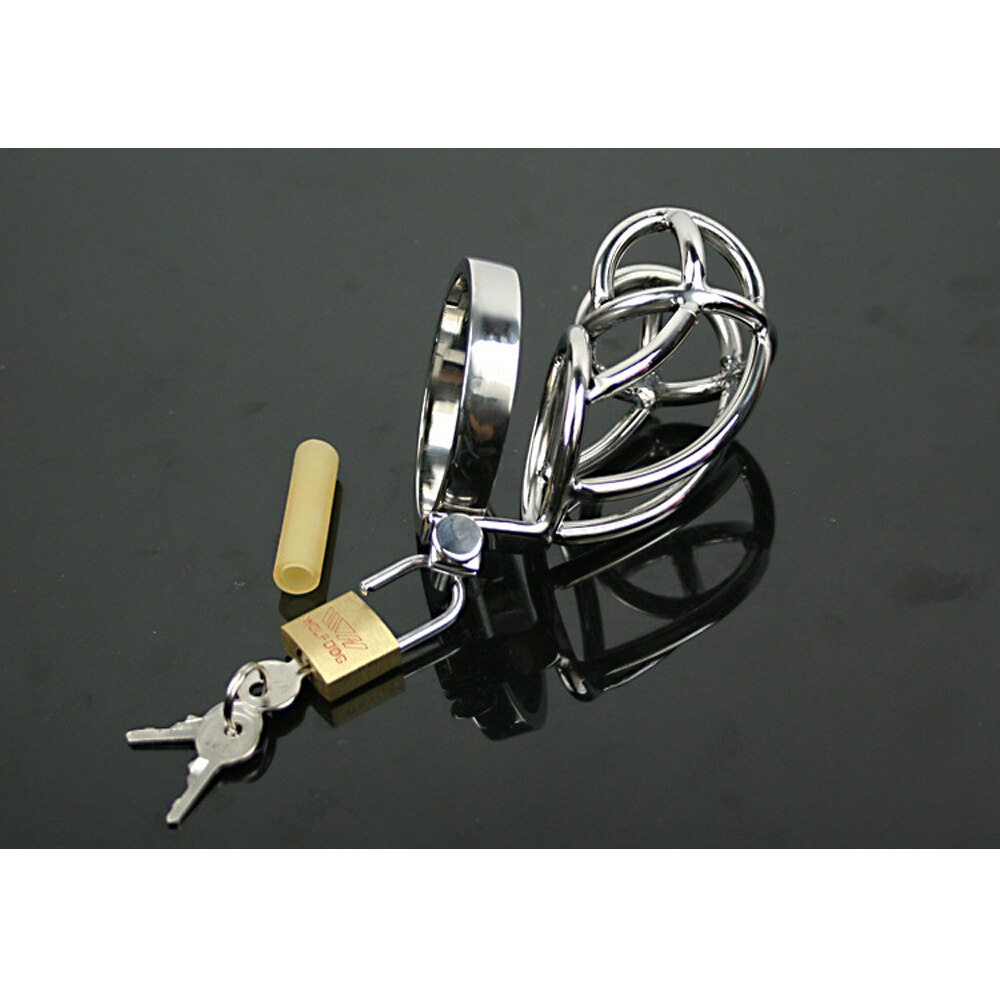 Stainless Steel Chastity Device Cage Outdoor Wear