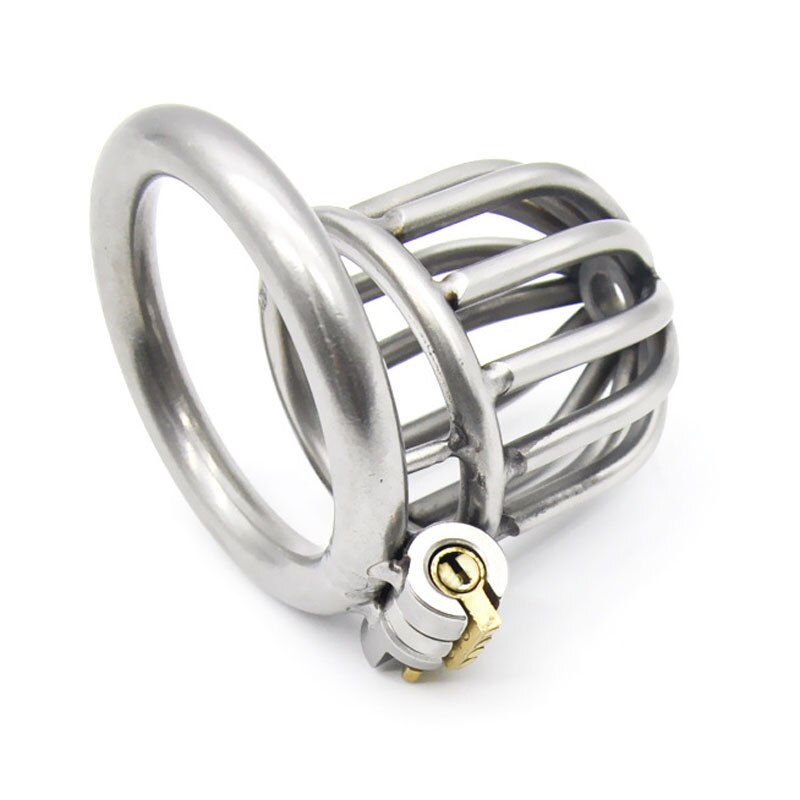 Metal Cover Stainless Steel Chastity Cage