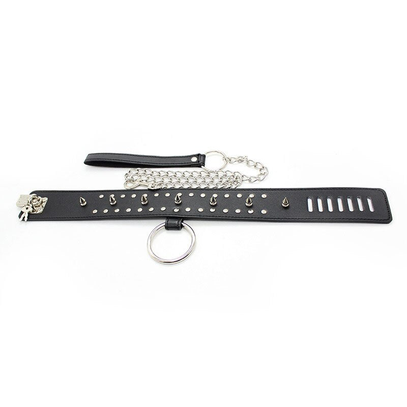 Spiked BDSM Bondage Neck Collar