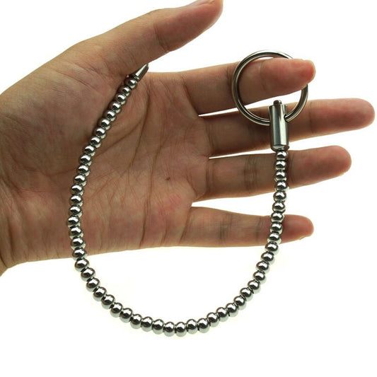 Slave Beads Metal Urethra Sound Penis Plug