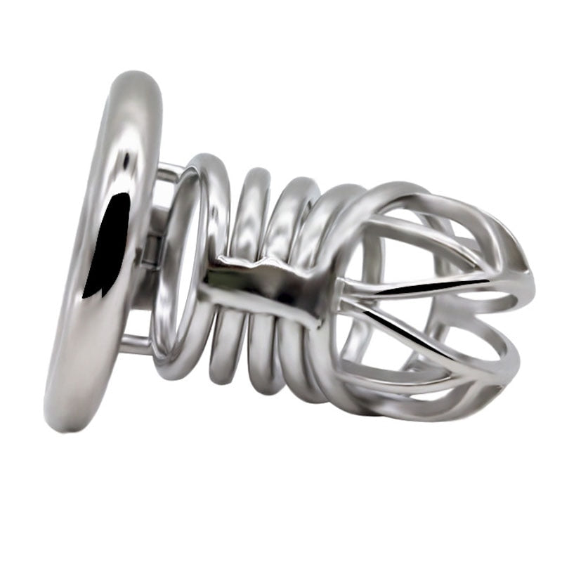 Slave Metal Cbt  Chastity Cage Penis Lock