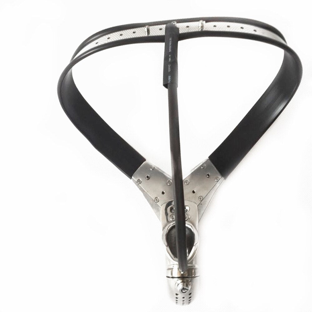 BDSM Stainless Steel Men Chastity Belt Anal Plug – GXLOCK Store