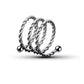 Spiral Beads Metal Penis Cock Ring