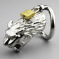 Panther Stainless steel Bondage Chastity Cage
