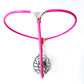 Pink Outdoor Wear Male Chastity Belt