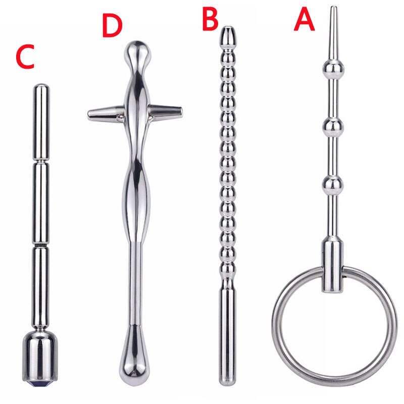 Metal Urethral Sound Dilators Penis Plug