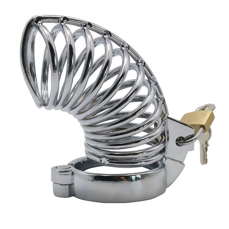 BDSM Penis Bondage Metal Chastity Cage