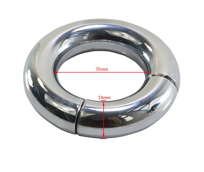 Magnetic Suction Metal Cock Ring