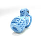 BDSM Evil Blue Chastity Cage Devices