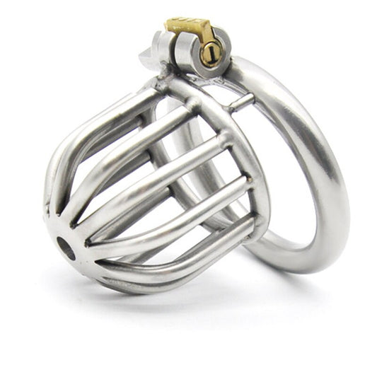 Metal Cover Stainless Steel Chastity Cage