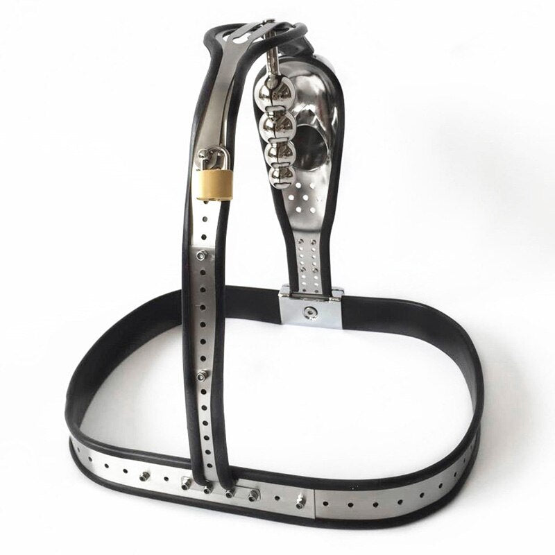 T Type Male Chastity Belt