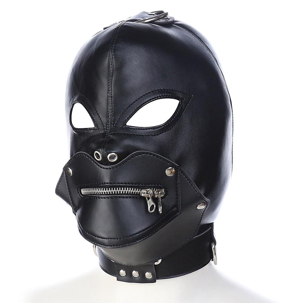 Bondage Headgear Hood Face Mask