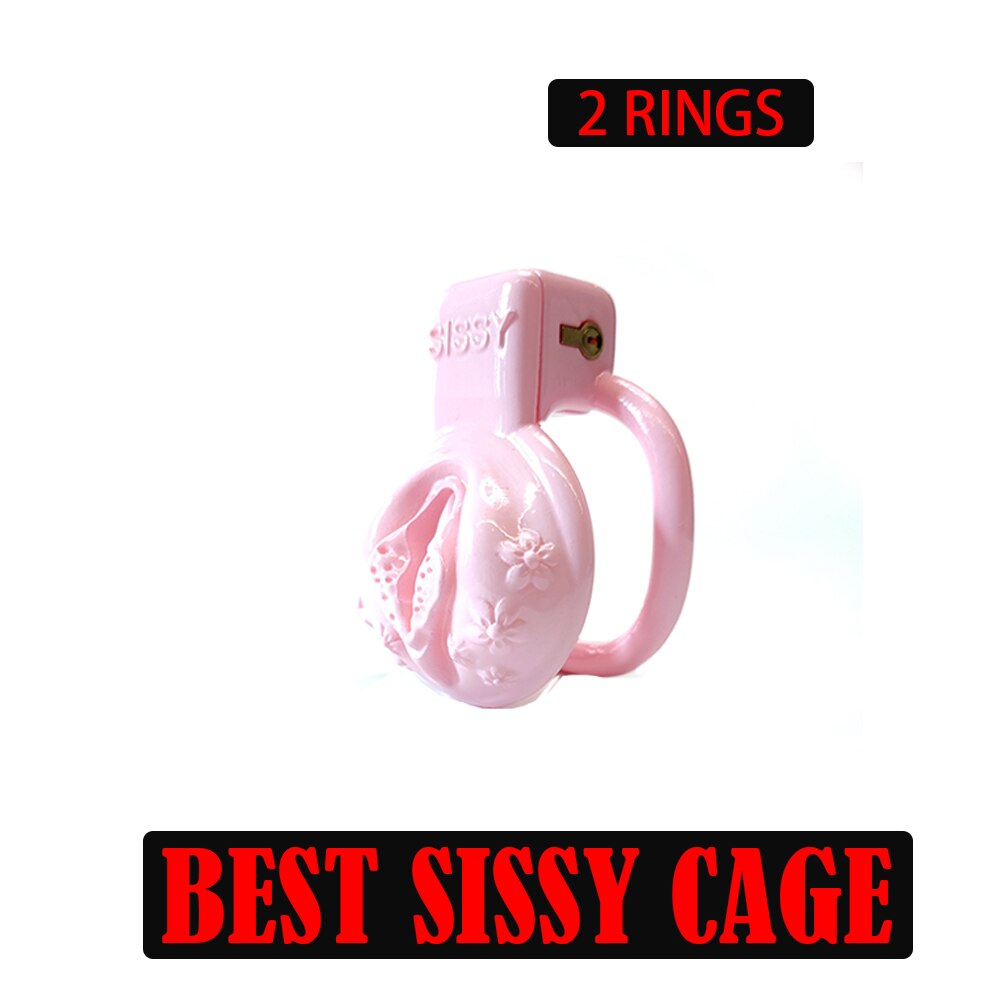 2Rings Sissy Pussy Vaginal Chastity Devices