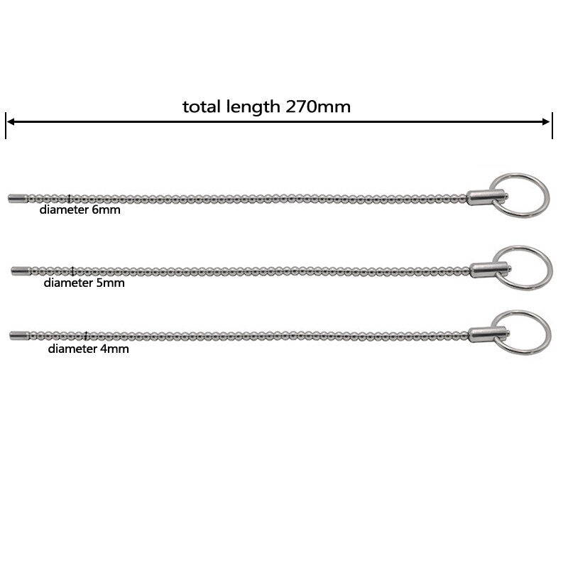 Electro Shock Type Stainless Steel Urethral Sound