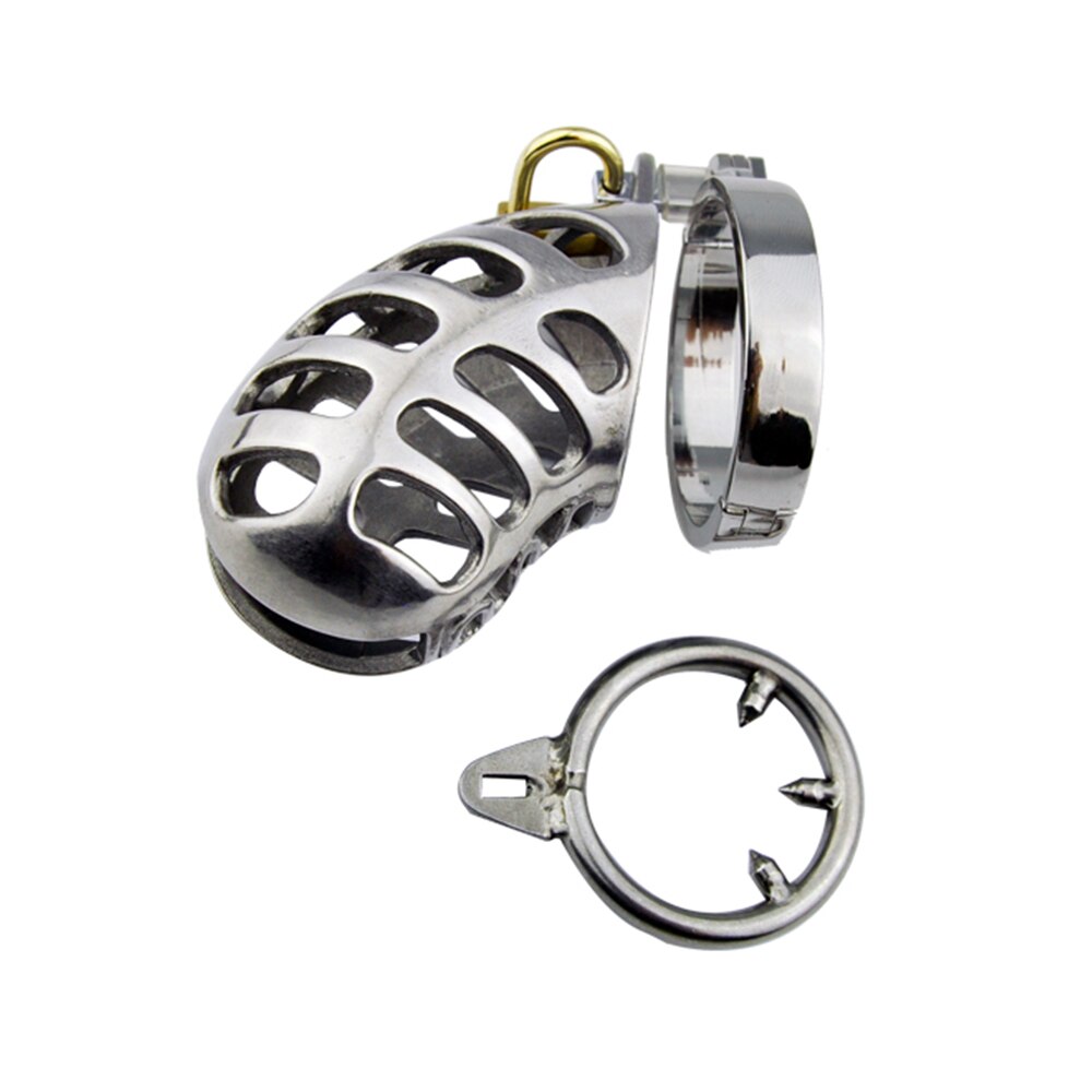 Training outdoor Stainless Steel Chastity Device