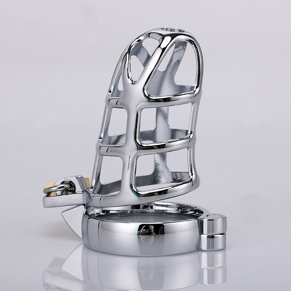 Lock Bird Metal Bondage Steel Chastity  Cage