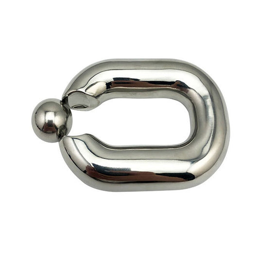 Metal Sleeve Penis Ring Weight Ball Stretcher