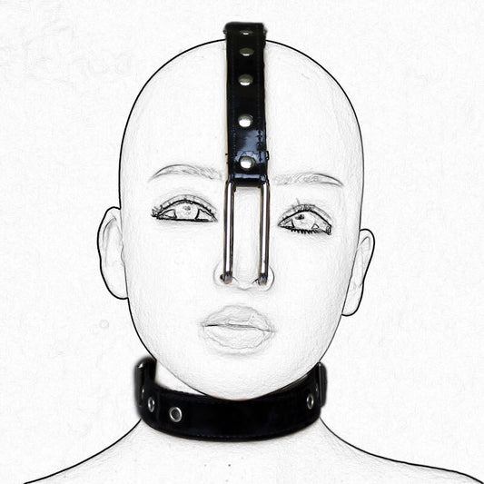 Bondage Belt Neck Collar Nose Hook