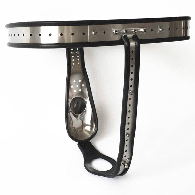 T Type Male Chastity Belt