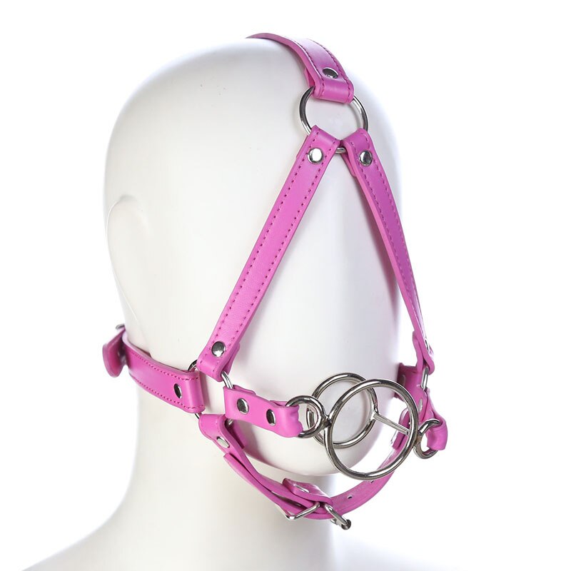 Dual O-ring Gag Head Slave Mouth Gag