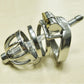 Slave Gay Chastity Cage With Urethral Catheter