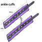 Purple Bondage Restraints Hand Ankle Cuffs