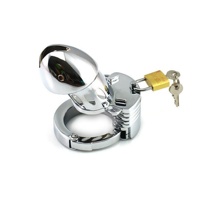 Adjustable Lock Ring Heavy Chastity Cage