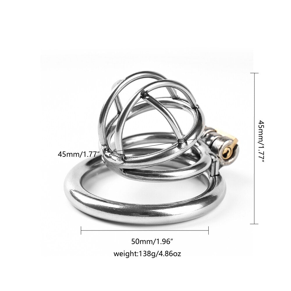 Prevent Cheating Small Metal Chastity Cage