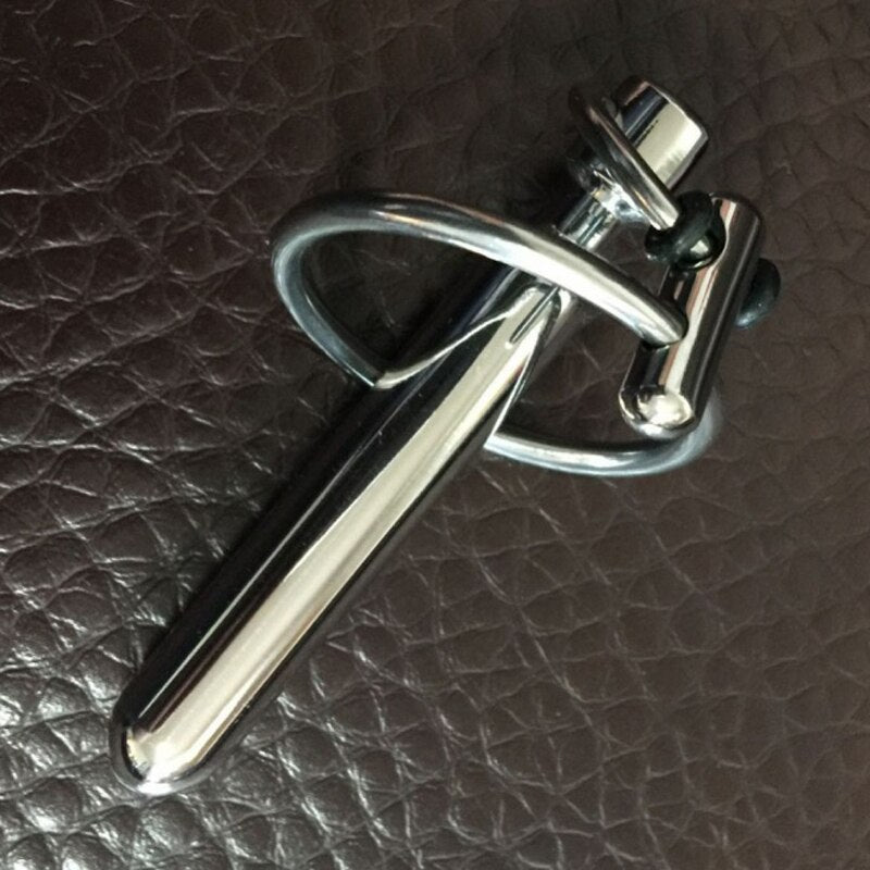 Stainless Steel Slave BDSM Penis Plug