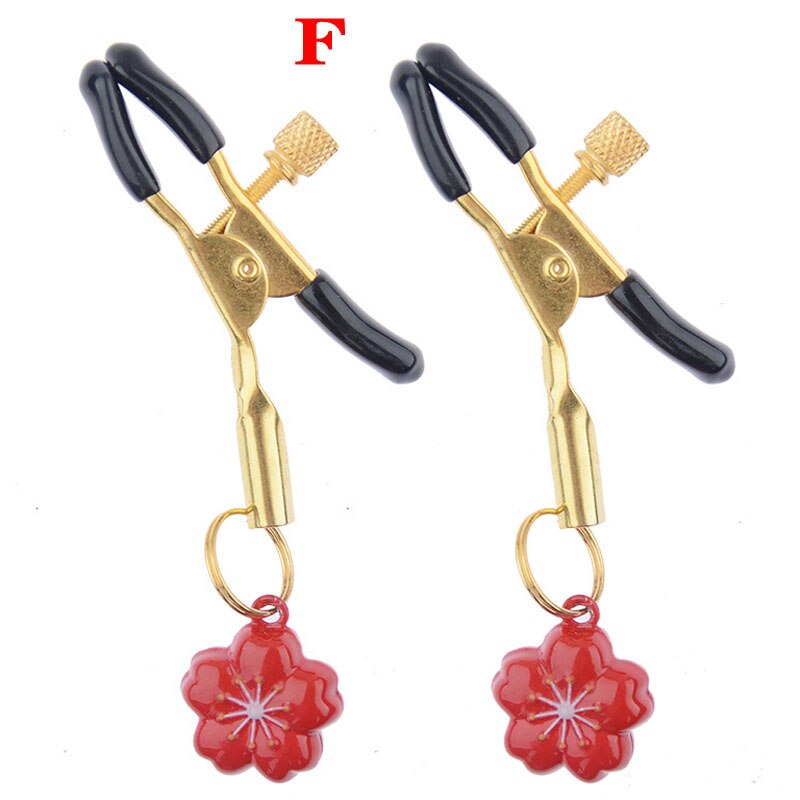 Bells Pendant Erotic Nipple Clamps