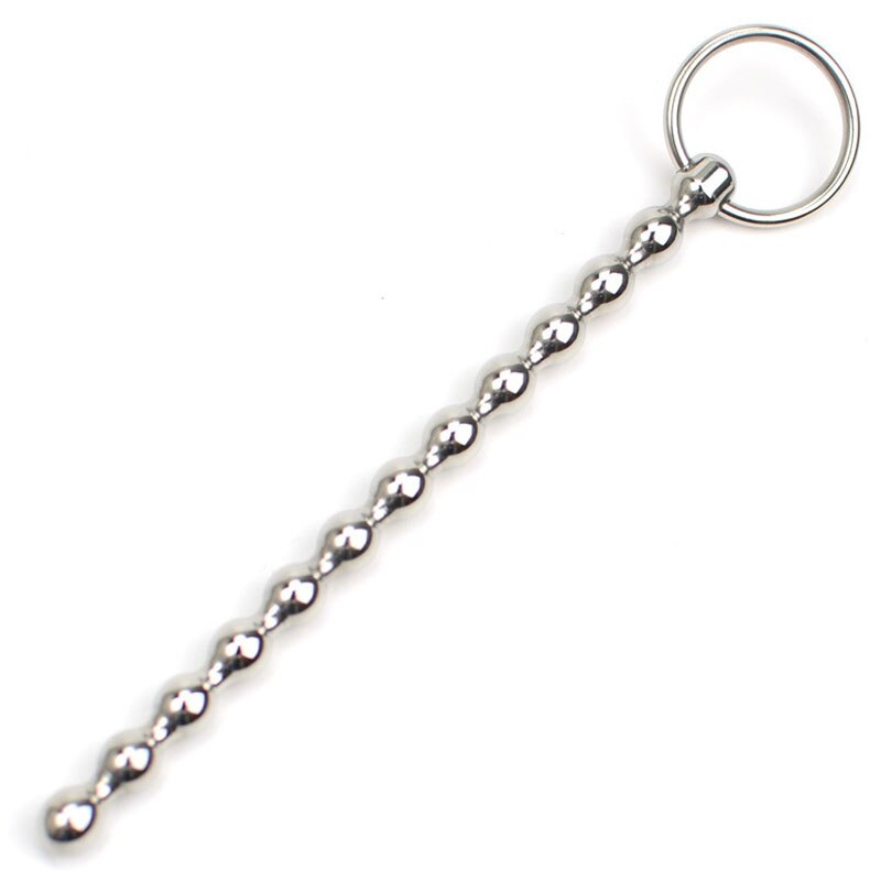 Stainless Steel Beads Rod Penis Plug