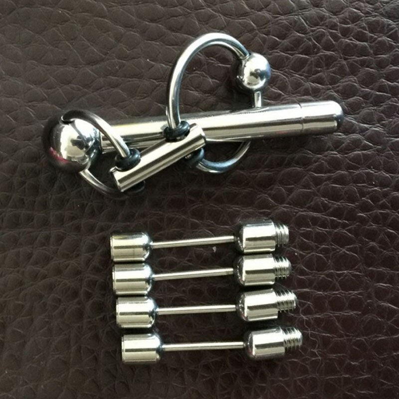 Detachable Adjust Length Penis Plug