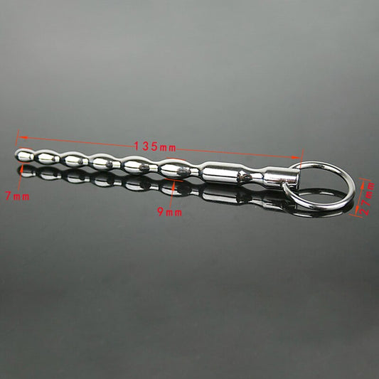 Insert Stainless Steel Urethral Beads Penis Plug