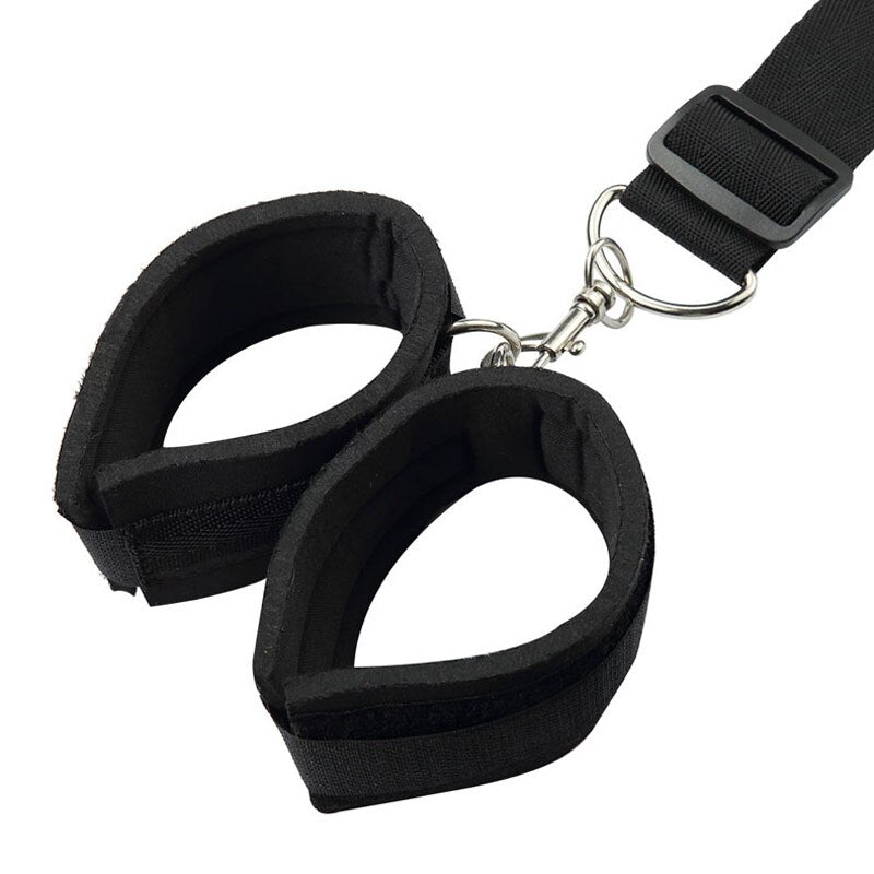 BDSM Bondage Neck Collar Mouth Gag Handcuffs