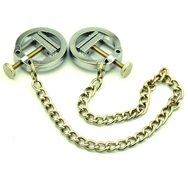 BDSM Fetish Metal Nipple Clamps